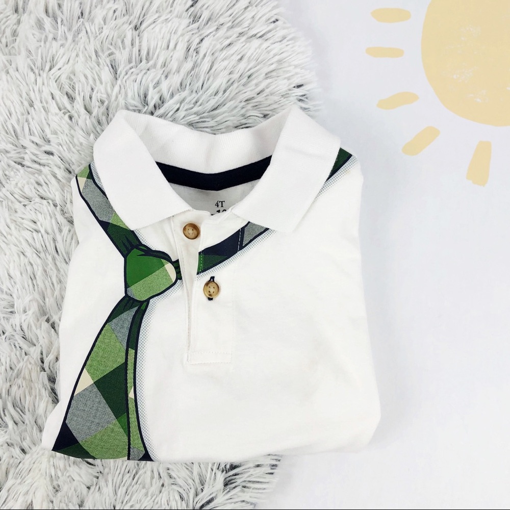 CP Faux Tie Polo (Boys 4T)